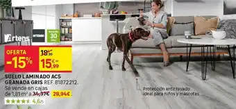 Leroy Merlin Suelo laminado ac5 granada gris oferta