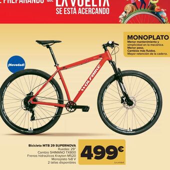 Carrefour Bicicleta oferta