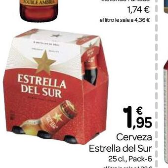 Supermercados El Jamón Cerveza oferta