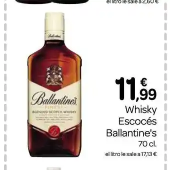 Supermercados El Jamón Whisky oferta