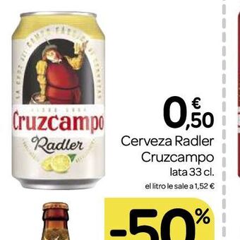 Supermercados El Jamón Cerveza oferta