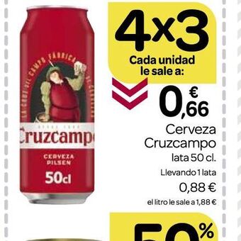 Supermercados El Jamón Cerveza oferta