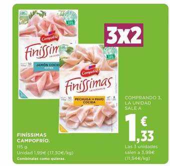 Supercor Exprés Finíssimas campofrío oferta