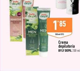 Supermercados Deza Crema depilatoria byly depil oferta