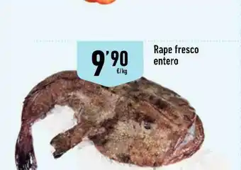 Supermercados Deza Rape fresco entero oferta