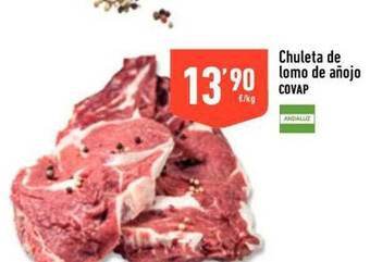 Supermercados Deza Chuleta de lomo de añojo covap oferta