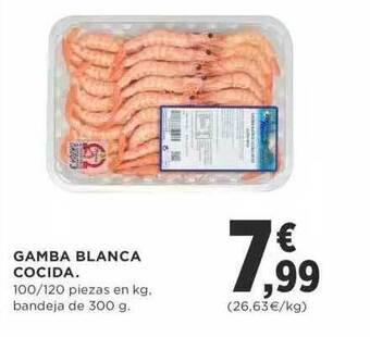 Supercor Gamba blanca cocida oferta