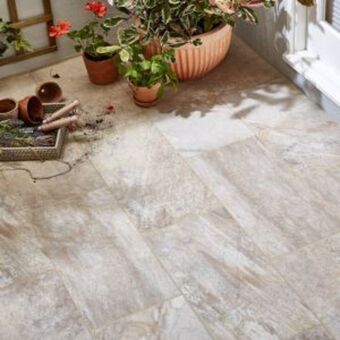 Brico Depôt Pavimento porcelánico beige mate wolfy 30 x 60 cm oferta