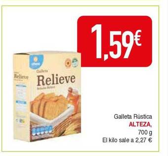 Masymas Galleta rústica alteza oferta