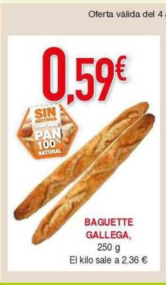 Masymas Baguette gallega oferta