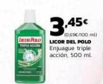 Supermercados Lupa Licor del polo oferta