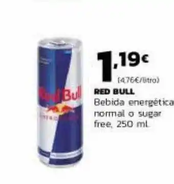 Supermercados Lupa Red bull oferta