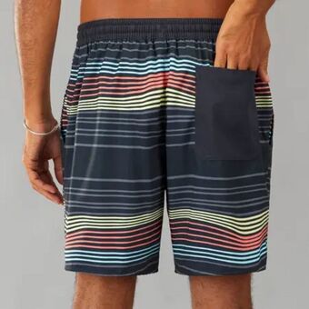 Decathlon Bañador hombre largo negro 100 oferta