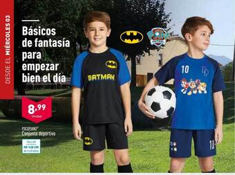 ALDI Pocopiano conjunto deportivo oferta
