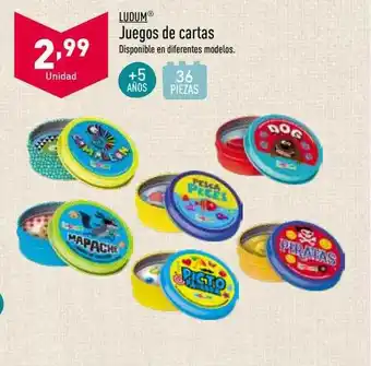 ALDI Ludum juegos de cartas oferta