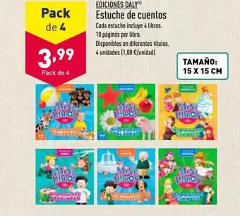 ALDI Ediciones daly estucho de cuentos oferta