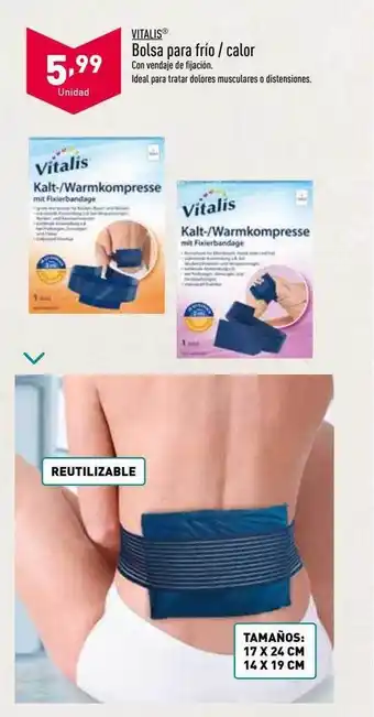 ALDI Vitalis bolsa para frio-calor oferta