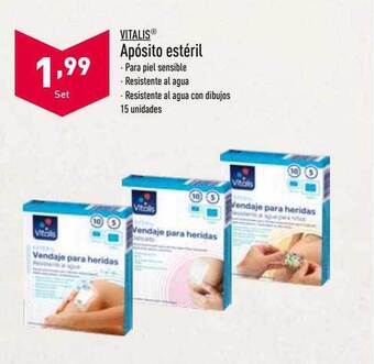 ALDI Vitalis aposito estéril oferta