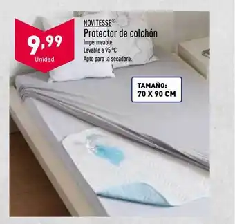 ALDI Novitesse protector de colchon oferta
