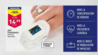 ALDI Qigg pulsioximetro oferta