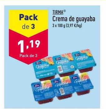 ALDI Tirma crema de guayaba oferta