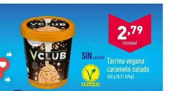 ALDI Tarrina vegana caramelo salado oferta