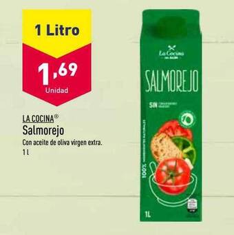 ALDI La cocina salmorejo oferta