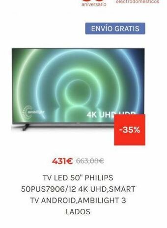 Cenor Tv led philips oferta