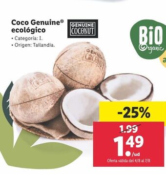 Lidl Coco oferta