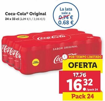 Lidl Refresco de cola coca-cola oferta