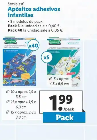 Apósitos para ampollas sensiplast