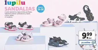 Lidl Sandalias niño lupilu oferta