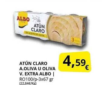 Supermercados MAS Atun claro a. oliva u oliva v. extra albo oferta