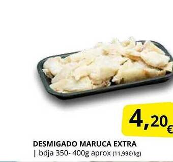 Supermercados MAS Desmigado maruca extra oferta