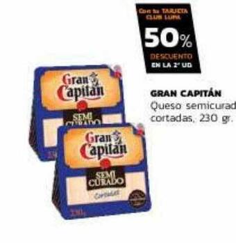Supermercados Lupa Gran capitan oferta