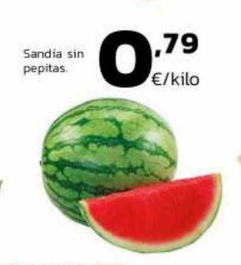Supermercados Lupa Sandia sin pepitas oferta
