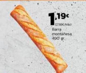Supermercados Lupa Barra montañesa oferta