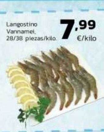 Supermercados Lupa Langostino vannamei oferta