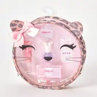 Claire's club cat makeup set