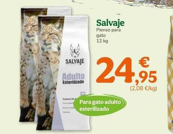 TiendAnimal Salvaje pienso para gato oferta