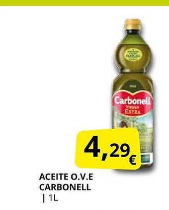 Supermercados MAS Aceite o.v.e carbonell oferta