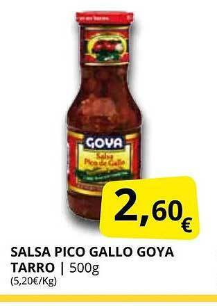 Supermercados MAS Salsa pico gallo goya tarro oferta
