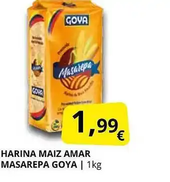 Supermercados MAS Harina maiz amar mararepa goya oferta