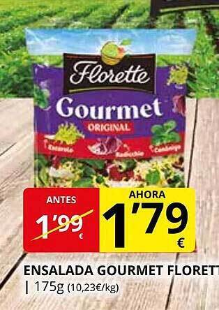 Supermercados MAS Ensalada gourmet florette oferta