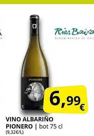 Vino albariño pionero
