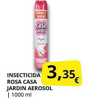 Supermercados MAS Insecticida rosa casa jardin aerosol oferta