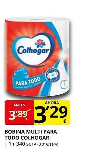 Supermercados MAS Bobina multi para todo colhogar oferta