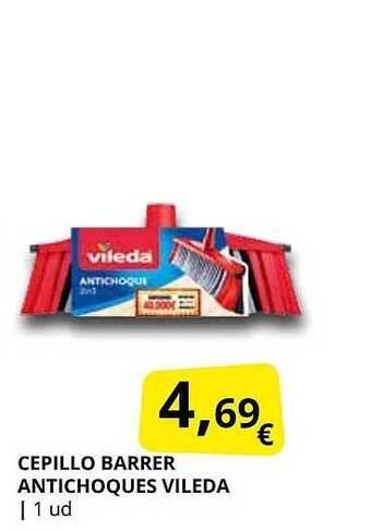 Supermercados MAS Cepillo barrer antichoques vileda oferta