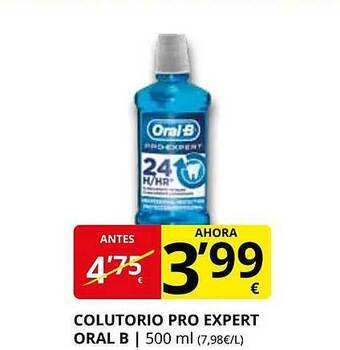 Supermercados MAS Colutorio pro expert oral b oferta