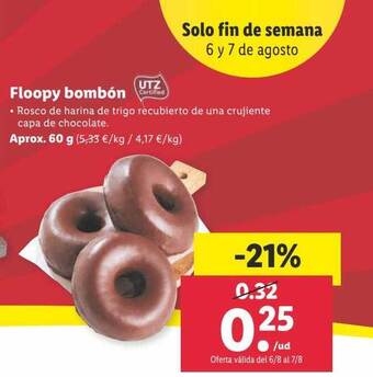 Lidl Floopy bombón oferta